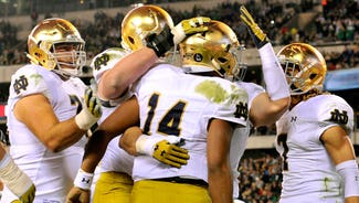 Next Story Image: No. 9 Notre Dame survives vs. No. 21 Temple thanks to late TD